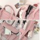 thumbnail image 4 of Mochila Kawaii yuxing con pin y accesorios Kawaii rosa, 4 of 5
