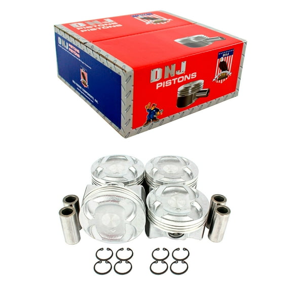 DNJ P229C Std. Complete Piston Set Fits Cars & Trucks 08-11 Honda Accord CR-V 2.4L DOHC 16v