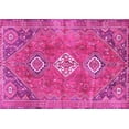 thumbnail image 1 of Ahgly Company Indoor Rectangle Persian Pink Traditional Area Rugs, 7' x 10', 1 of 4