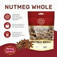 thumbnail image 2 of Spicy World Whole Nutmeg 12 MDA05&nbsp;Ounce Bag - 60+ Pieces! - Pure, Non-GMO, All Natural, Vegan, 2 of 3