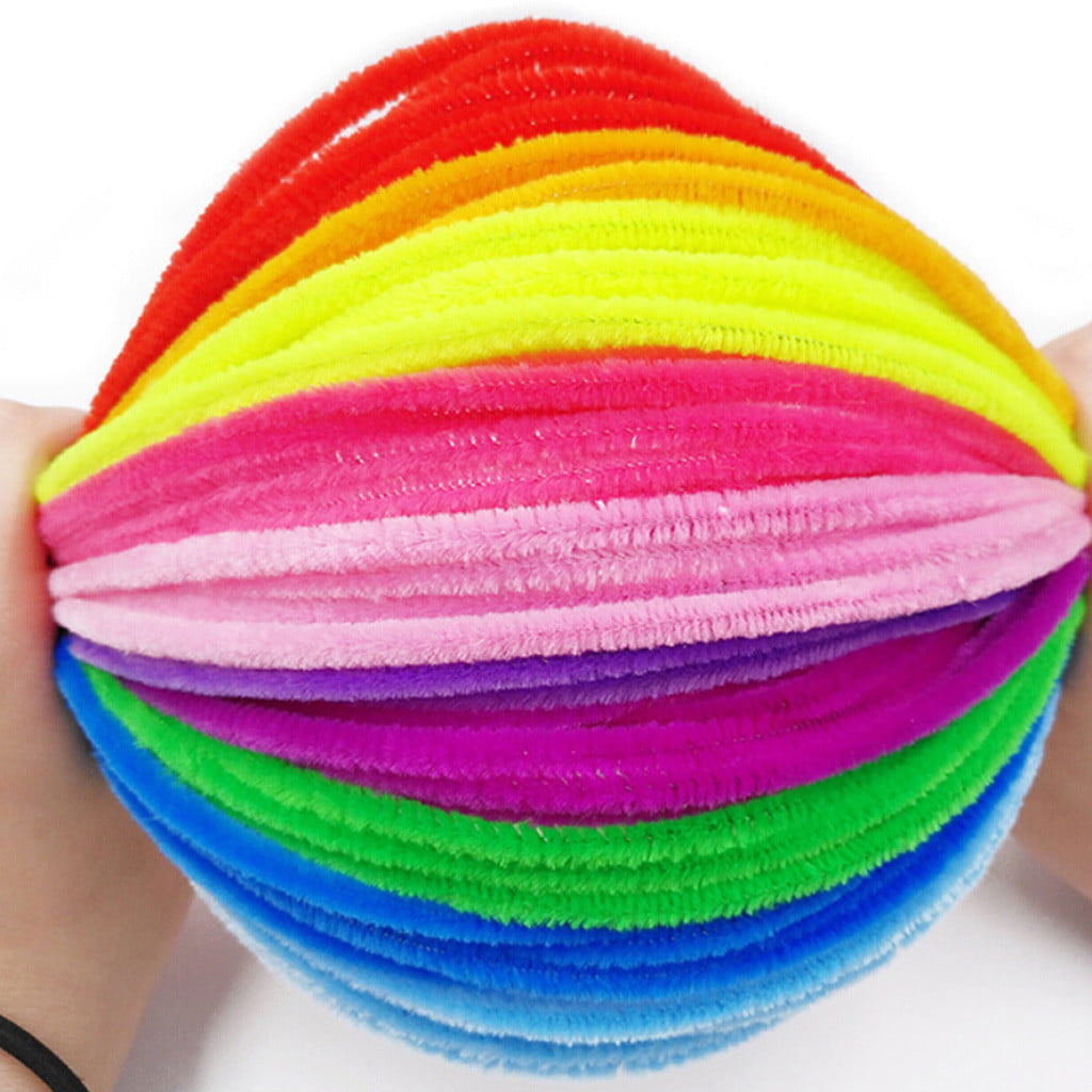 10 Multi colored Pipe Cleaners Pipe Cleaners Crafts Long - Temu