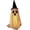 White, variant on Halloween Ghost Hanging Decor, Orange White Glowing Spirit with Hat, Cute Lighted Holiday Ornament, 19.7in, for Party Haunted House Indoor Decoration