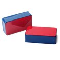 thumbnail image 3 of OUNONA 2 Pcs Housse en Laiton Style Fermé Rouge et Bleu pour Guitaristes Électriques, 3 of 4