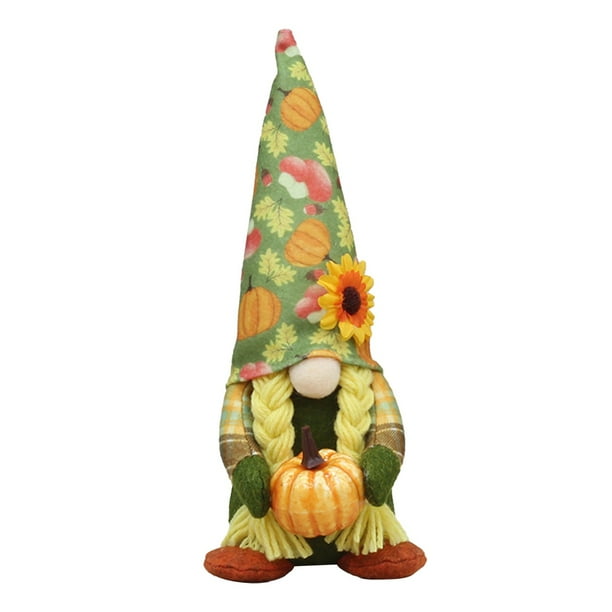 Veki Thanksgiving Decorations Thanksgiving Gnomes Plush Swedish Elfs Ornament Fall Autumn Dolls