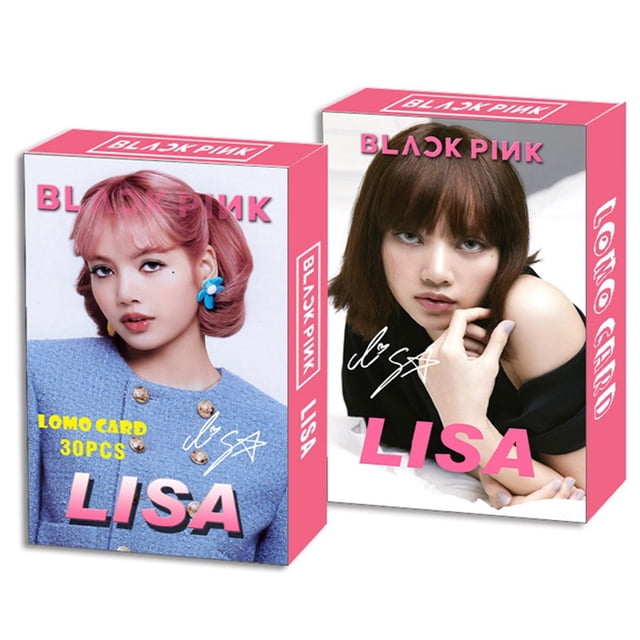 Kpop BLACKPINK Tinta Rosa Nuevo Álbum Venom Periférico Bendición Tarjeta De Felicitación LOMO