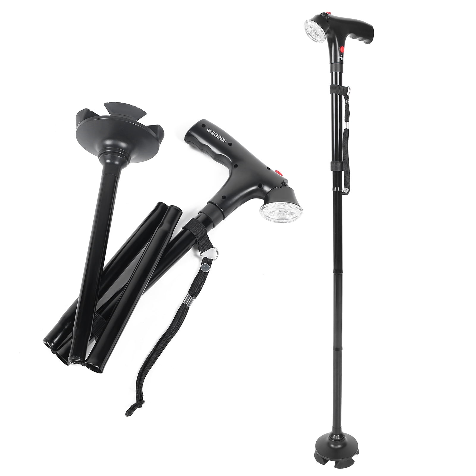 Amonsee Old Man Walking Stick,Multifunctional Elderly Walking Stick