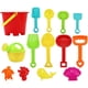thumbnail image 1 of Juego De Herramientas De Playa De 14 Uds., Juguetes De Arena Para Niños, Herramientas De Playa De Agua Divertidas, Pala De Arena Y Cubo, Juego De Juguetes, Regalos Yuarrent OD016669-01, 1 of 6