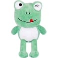 thumbnail image 1 of PELUCHERIA - Peluche de Rana Verde, 20 cm, Juguete Suave con Diseño Sonriente, 1 of 5