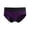 14# Purple, variant on Leakproof Women'S Panties Full Coverage Stretchy High Waisted Thin Briefs Lightweight Plus Size Adjustable Elastic Underwear Wine L