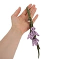 thumbnail image 5 of Unique Bargains 1 Pc Handbag Charm PU Leather Flower Bag Charm Purple, 5 of 5