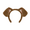 508_Coffee, variant on Christmas Headbands for Women Ears Brown Furry Aliceband Dress Accessories World Book Day Brown