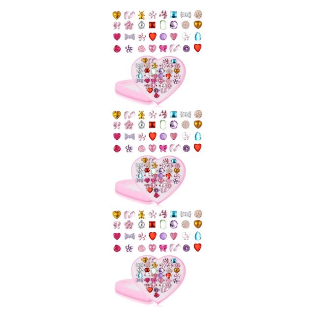 ZheElen 36piece Adorable Cartoon Adjustable Ring Gift For Children Adjustable Rings Cartoon Ring Finger Ring 3Set