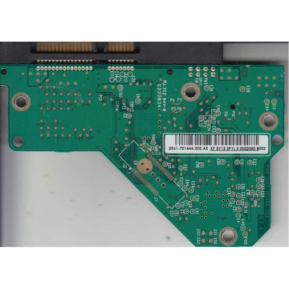 WD1600AAJS-00PSA0, 2061-701444-000 AE, WD SATA 3.5 PCB