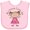 AD-Pink, variant on Inktastic My Nonna Loves Me Girls Baby Bib