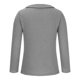 thumbnail image 4 of Playera Elvqul de Hombre de Color Sólido Gris Casual Gym Manga Larga Cuello Redondo, 4 of 6