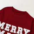 thumbnail image 6 of Okbabeha Mommy and Me Matching Outfits Family Mama Mini Baby Girl Boy Women Sweatshirt Shirt Long Sleeve Pullover Sweater Tops, 6 of 7