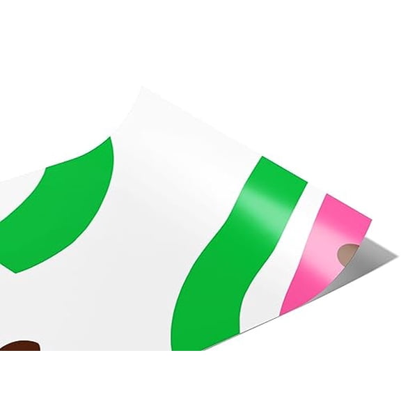 Rwraps Watermelon Picnic Variety Matte Vinyl Film Wrap 59in x 5ft Vinyl Vehicle Car Film Sheet Roll