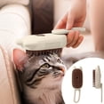 thumbnail image 1 of Peine pulverizador eléctrico para mascotas, para gatos y perros, peine de masaje en aerosol, elimina el pelo flotante, suministros para limpieza de mascotas, 1 of 5