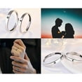 thumbnail image 2 of YUEHAO Accessories Rings You Are My Sun Moon Ring Set 925 Sterling Silver Plated Couples Promise Rings C, 2 of 9
