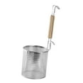 thumbnail image 5 of 12cm Stainless Steel Noodle Strainer Basket for Dumpling Pasta Vegetables, 5 of 7