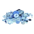 thumbnail image 5 of Botones artesanales Color azul Varios tamaños Resina premium Exquisitos Botones azules de amplia aplicación duraderos para proyectos de bricolaje, 5 of 5