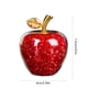 thumbnail image 3 of Manzanas de cristal: regalos de Nochebuena para ella, romántica exhibición de manzanas ornamentales, 3 of 6