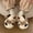 White, variant on WQJNWEQ Platform Shoes for Women Cow Slippers for Ladies Men Cute Cow Slides Indoor Cartoon Fuzzy Cow Print Slippers Kawaii Animal Slippers Outdoor