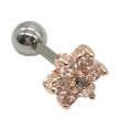 thumbnail image 1 of Flower Shape Piercing Stud Earrings Lip Chin Rings Tragus Piercing Ear Piercings Rings Body Jewelry, 1 of 1