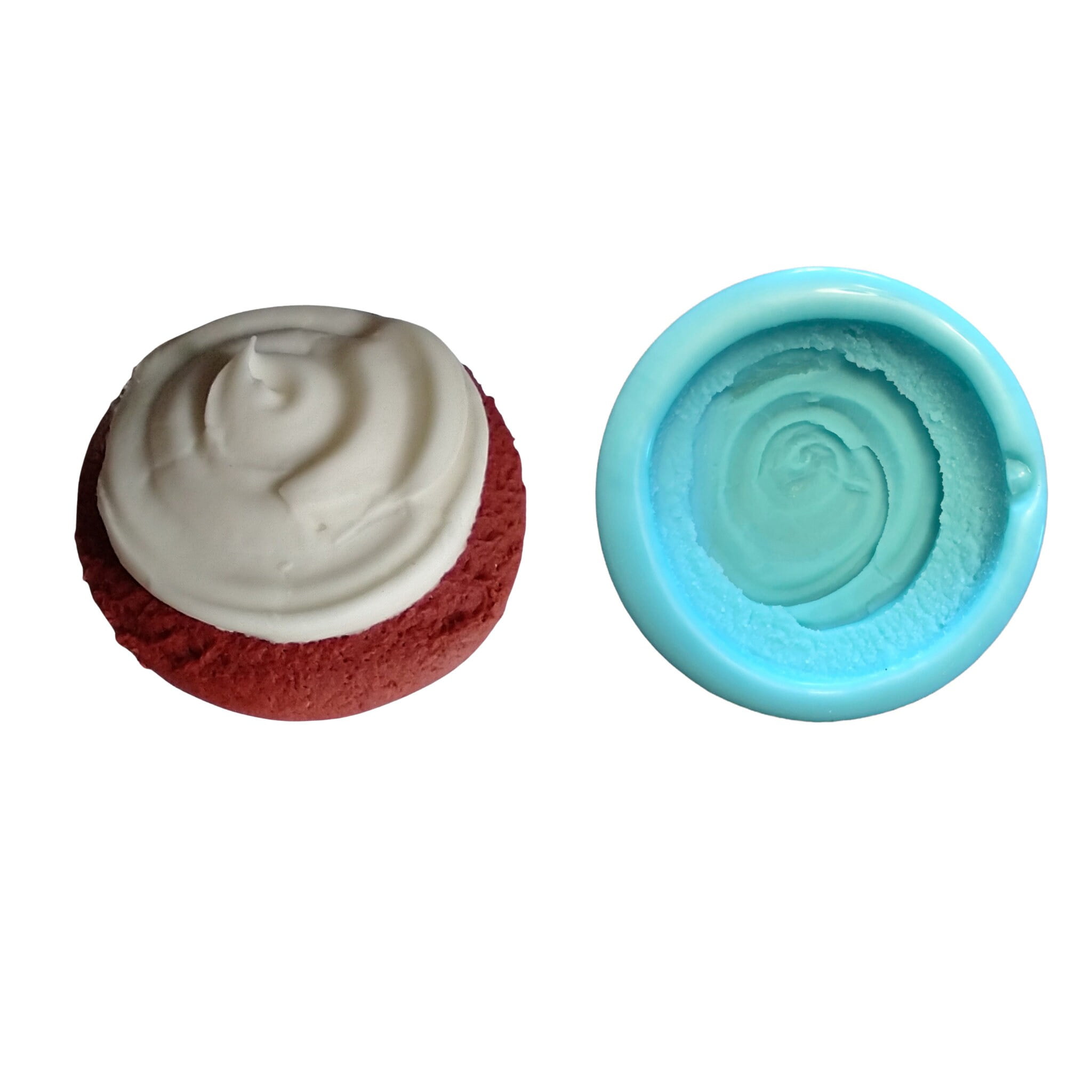 2pc Realistic Icing only Cookie| Dessert Shape Silicone Mold| Soap| Candle | Mold for Wax| Mold for Resin| Not Food Grade