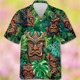 thumbnail image 3 of Camisa hawaiana divertida para hombre, sudadera playera con estampado de gato y música en 3D, camisa de manga corta de diseñador callejero, ropa para hombre de alta calidad, 3 of 5