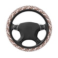 thumbnail image 5 of Cauagu Football Print Car Steering Wheel Cover - Universal Car Accessory for Diverse Cars for Steering Wheel with a Diameter of 14.5"-15", 5 of 7