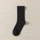 thumbnail image 1 of Zhuge 3 pares de calcetines de algodón para mujer, calcetines de vestir finos, suaves y cómodos, calcetines por encima del tobillo para uso casual, calcetines deportivos (negros), 1 of 2