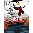 thumbnail image 5 of Gvmfive Women Christmas Tops Blouse Funny Graphic Long Sleeve Shirt, 5 of 5