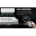thumbnail image 4 of Haier AW18TC2HDA FlexFit Climatiseur Mural 18000 BTU Mini Split Intérieur, pour Chauffage/refroidissement avec Contrôle Intelligent WiFi Utilisant Votre Téléphone Intelligent (Unité Extérieure Supplémentaire Requise), 4 of 7