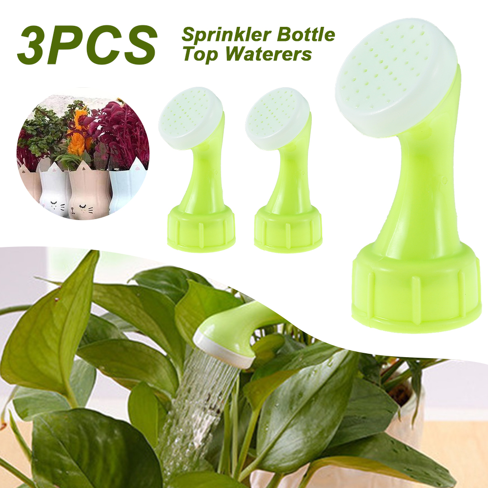 Thren 3Pcs Portable Bottle Sprinkler Bottle Top Waterers Sprayers