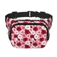 thumbnail image 1 of Disketp Rose Riñonera de Doble Capa, Bolsa de Cintura Ajustable para Viajes, Correr y Senderismo, Riñonera Ligera para Hombre y Mujer, 1 of 9
