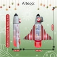 thumbnail image 4 of Inflable de Navidad Artego nave espacial de Santa 2.4m con LED FIRE, 4 of 8