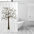 thumbnail image 2 of POPCreation Tree Shower Curtain Waterproof Bathroom Shower Curtain 36x72 inches, 2 of 3