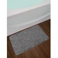 thumbnail image 2 of Arrow Bath Mat, Calligraphic Composition of Grunge Style Arrows on a Background of Spots, Plush Bathroom Decor Mat with Non Slip Backing, 29.5" X 17.5", Dimgray and Multicolor, by Ambesonne, 2 of 2