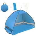 thumbnail image 3 of Unique Bargains Automatic Beach Sun Shade Tent Portable Shade Canopy 2-3 Person Blue, 3 of 7
