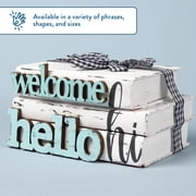 Hello Hobby 7 Wood Word, Welcome