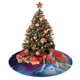 thumbnail image 4 of Falda para árbol de Navidad con diseño de princesa y sapo, suave y divertida, decoración navideña de granja, 36", 4 of 4