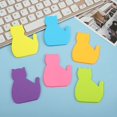 thumbnail image 3 of Sticky Notes HSYMQ Cute Cat, paquete de 6 colores brillantes para amantes de los gatos, 3 of 4