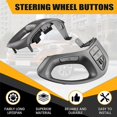 thumbnail image 4 of Car Multifunction Steering Wheel Button Cruise Control Volume Adjustment Button for IX35 2010-2015, 4 of 5