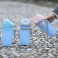 thumbnail image 5 of Botella de agua para perros, dispensador de agua portátil con vaso plegable L para pasear, 5 of 5
