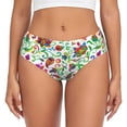 thumbnail image 1 of Fotbe Paisley Calzones Estampados para Mujer – Ropa Interior de Algodón, Cómoda, Suave y Elástica-XX-Large, 1 of 6