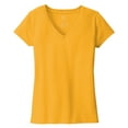 thumbnail image 5 of Yellow Rooster Women's Short Sleeve V-Neck Re-T-Shirts Maize Yellow 4XL, 5 of 6