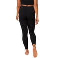 thumbnail image 3 of Hanes EcoSmart Women's Leggings, Classic Fitted Black L, 3 of 5