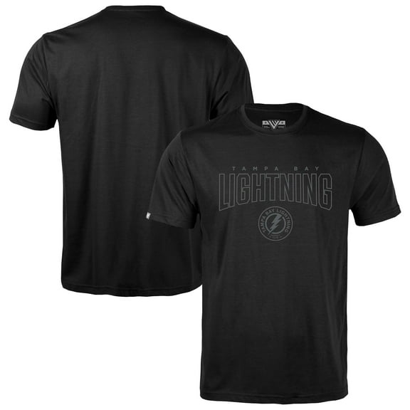Men's Levelwear Black Tampa Bay Lightning Richmond Darkmoon T-Shirt
