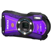 Pentax Optio WG-1 14 Megapixel Compact Camera, Purple